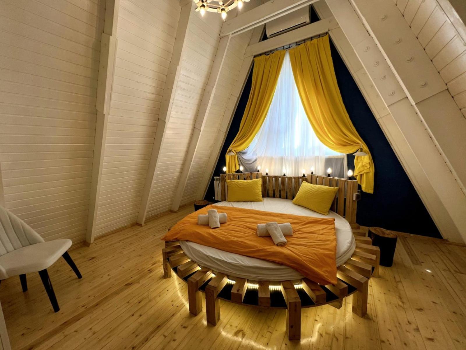 Qafqaz Mountside Chalet Габала Екстер'єр фото