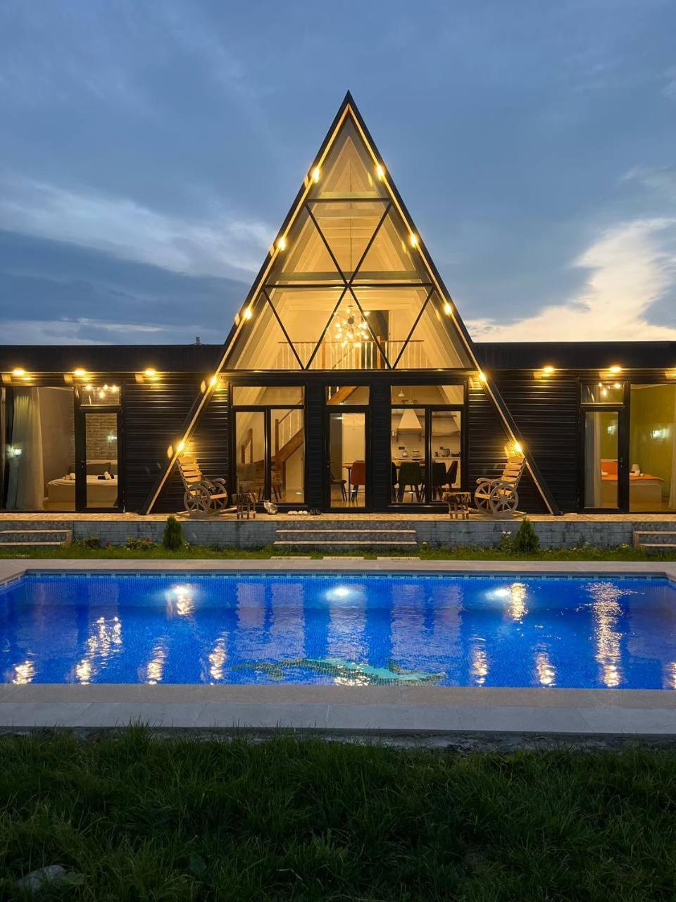 Qafqaz Mountside Chalet Габала Екстер'єр фото