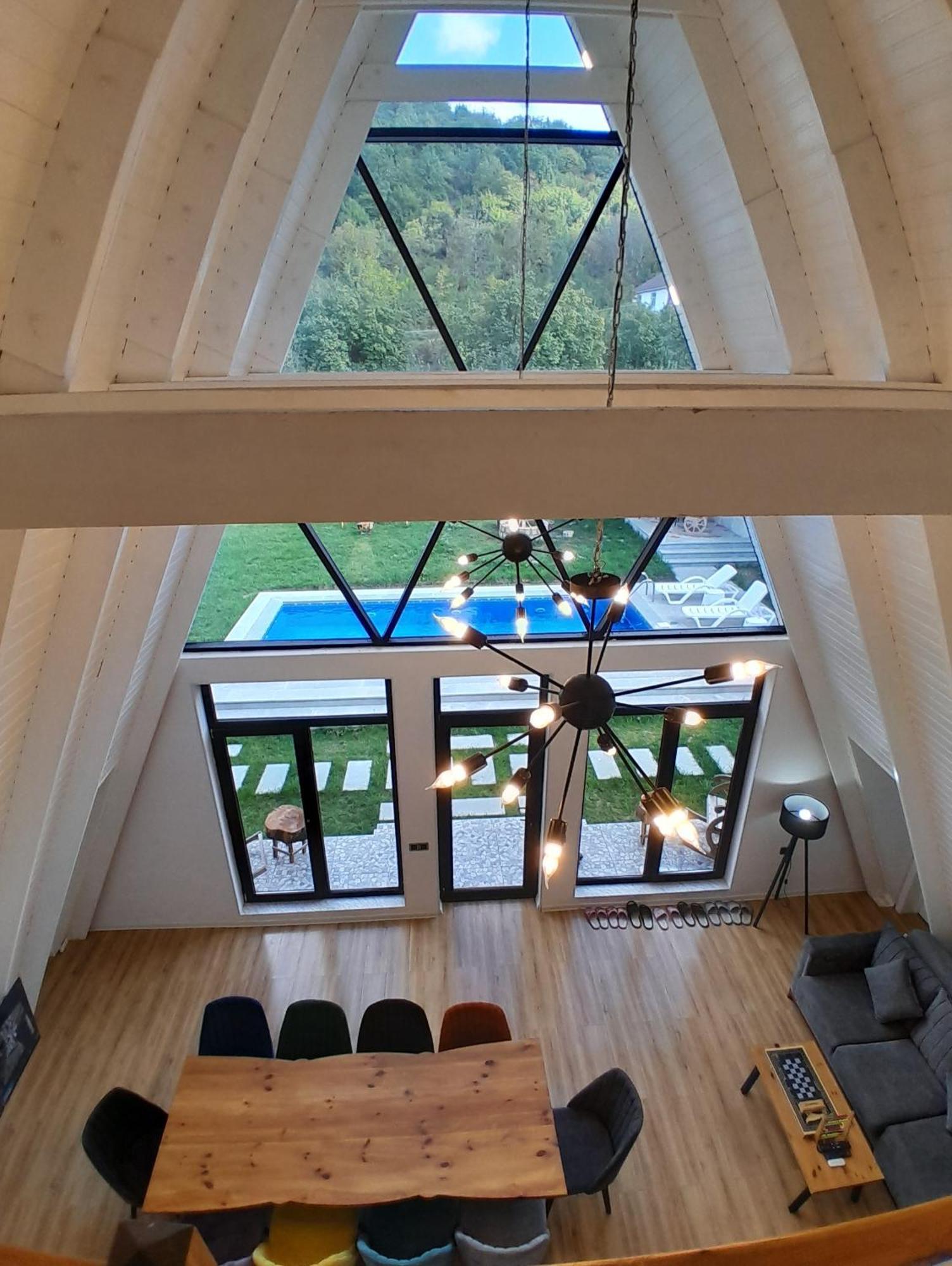 Qafqaz Mountside Chalet Габала Екстер'єр фото