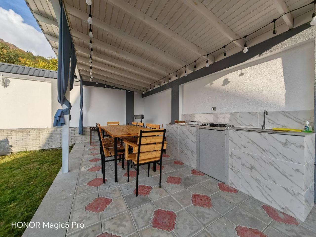 Qafqaz Mountside Chalet Габала Екстер'єр фото