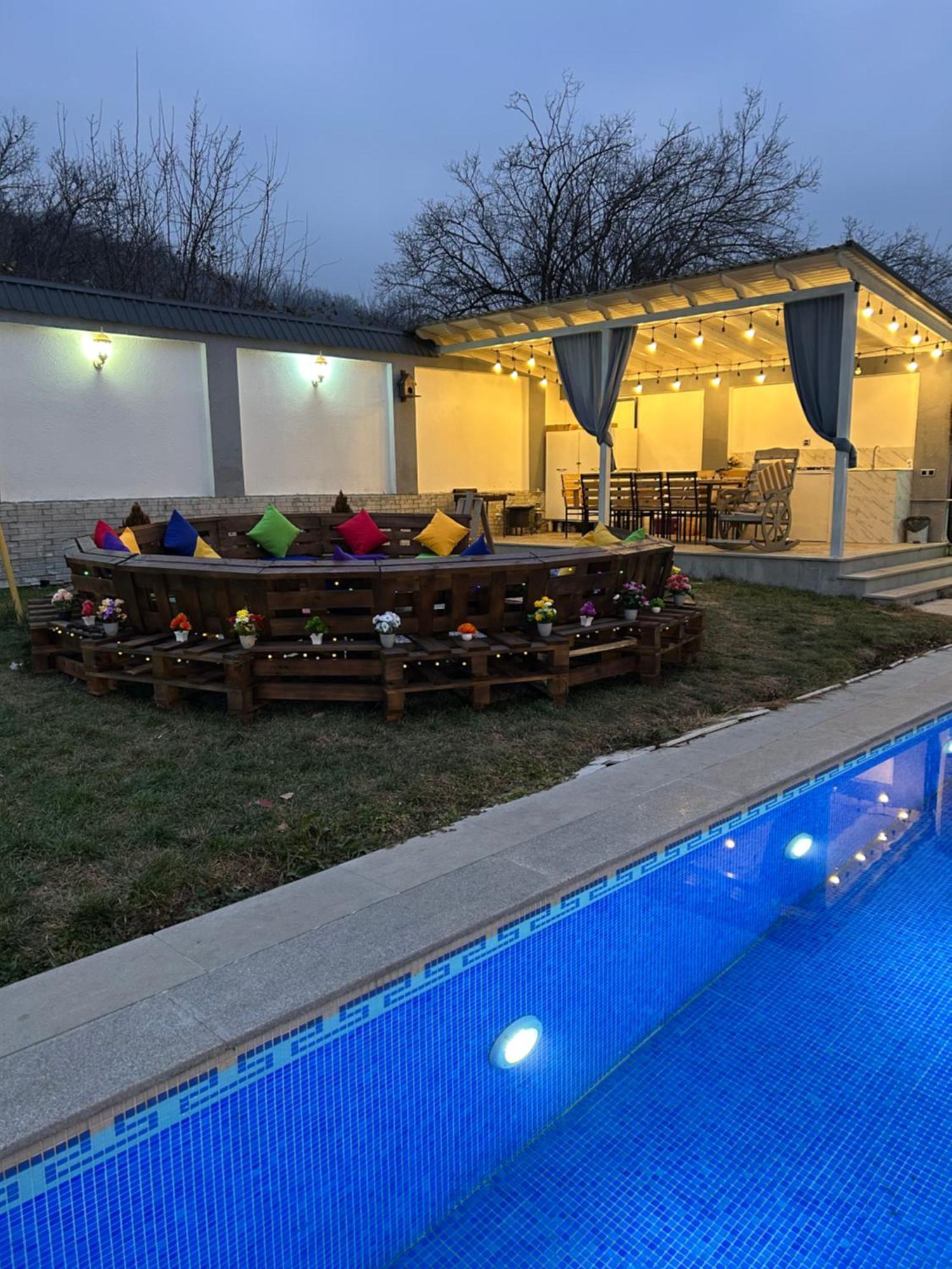 Qafqaz Mountside Chalet Габала Екстер'єр фото