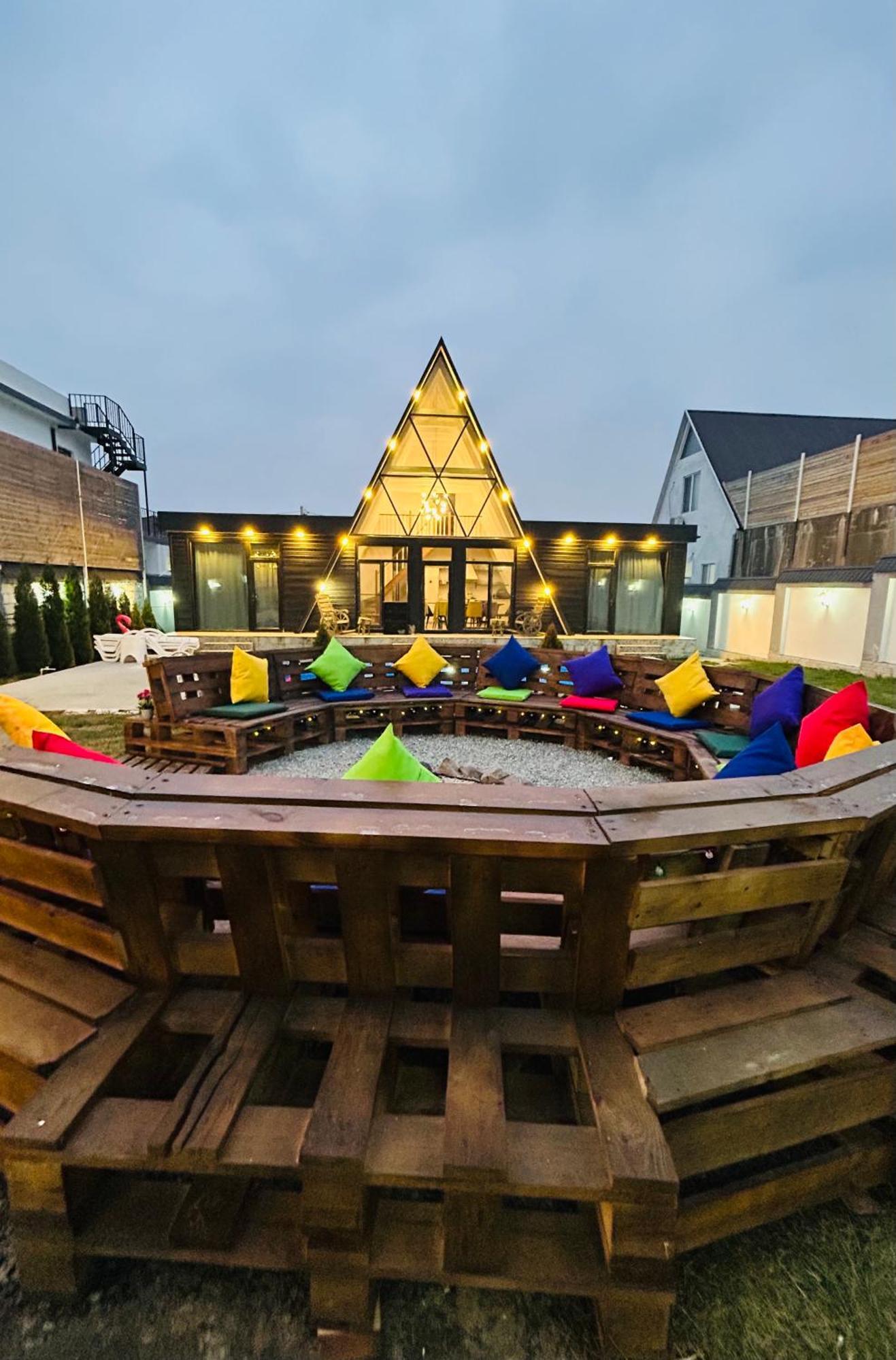 Qafqaz Mountside Chalet Габала Екстер'єр фото