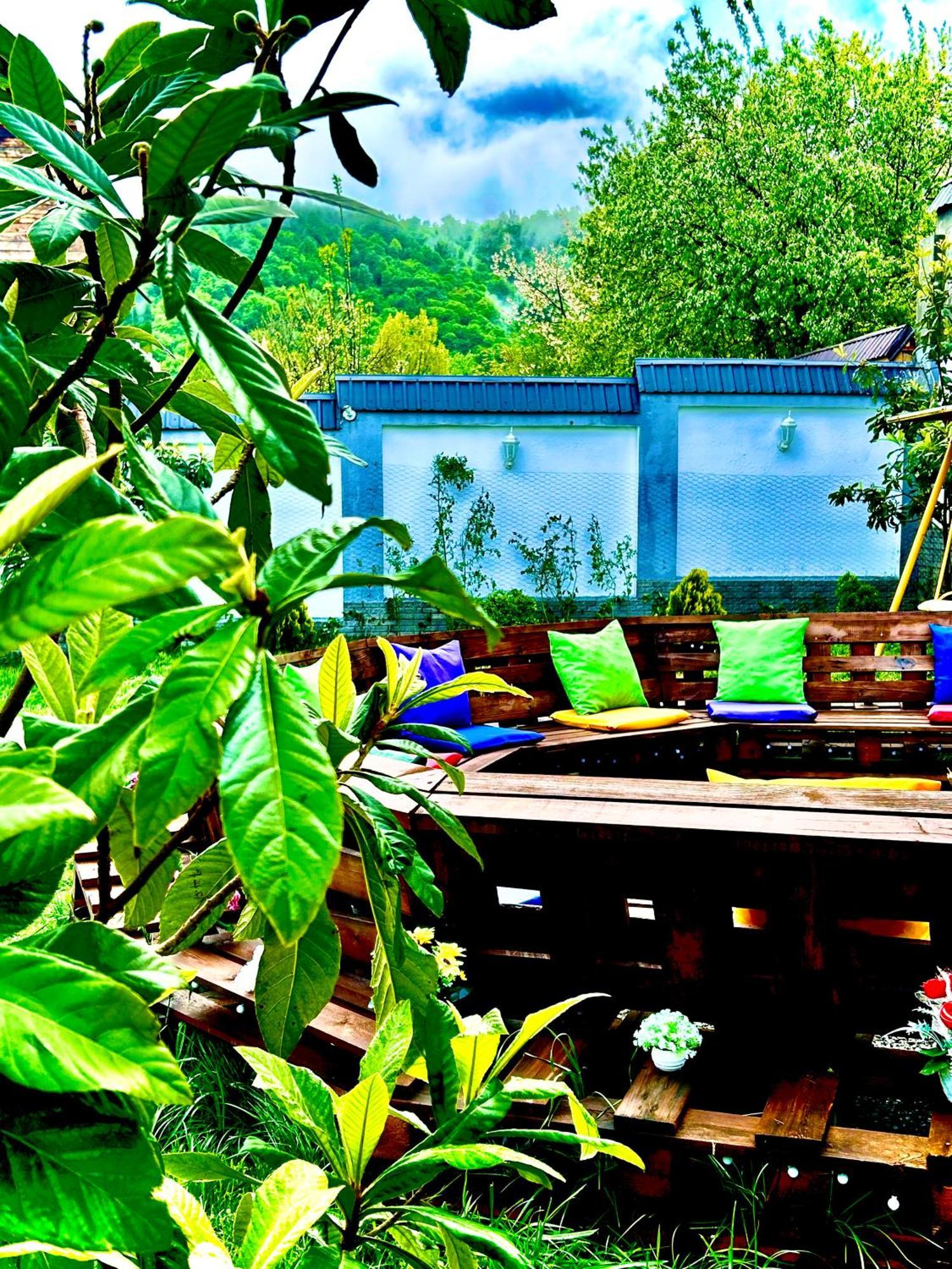 Qafqaz Mountside Chalet Габала Екстер'єр фото